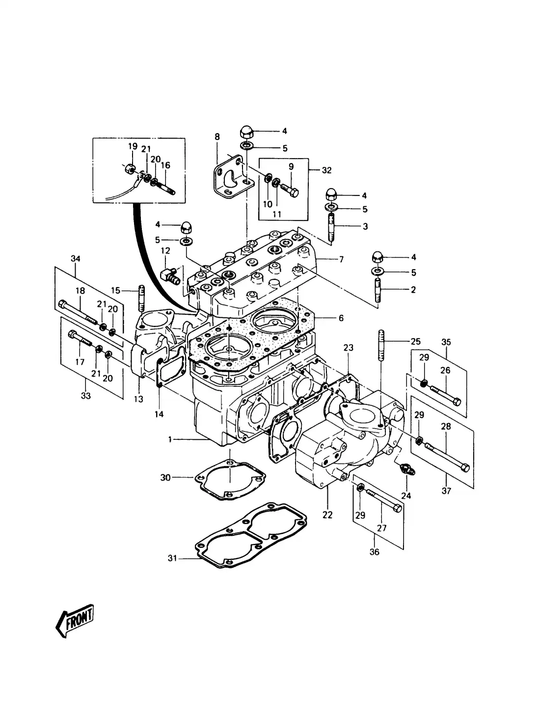 Yr Manifold Intake Kawasaki Yoshiparts