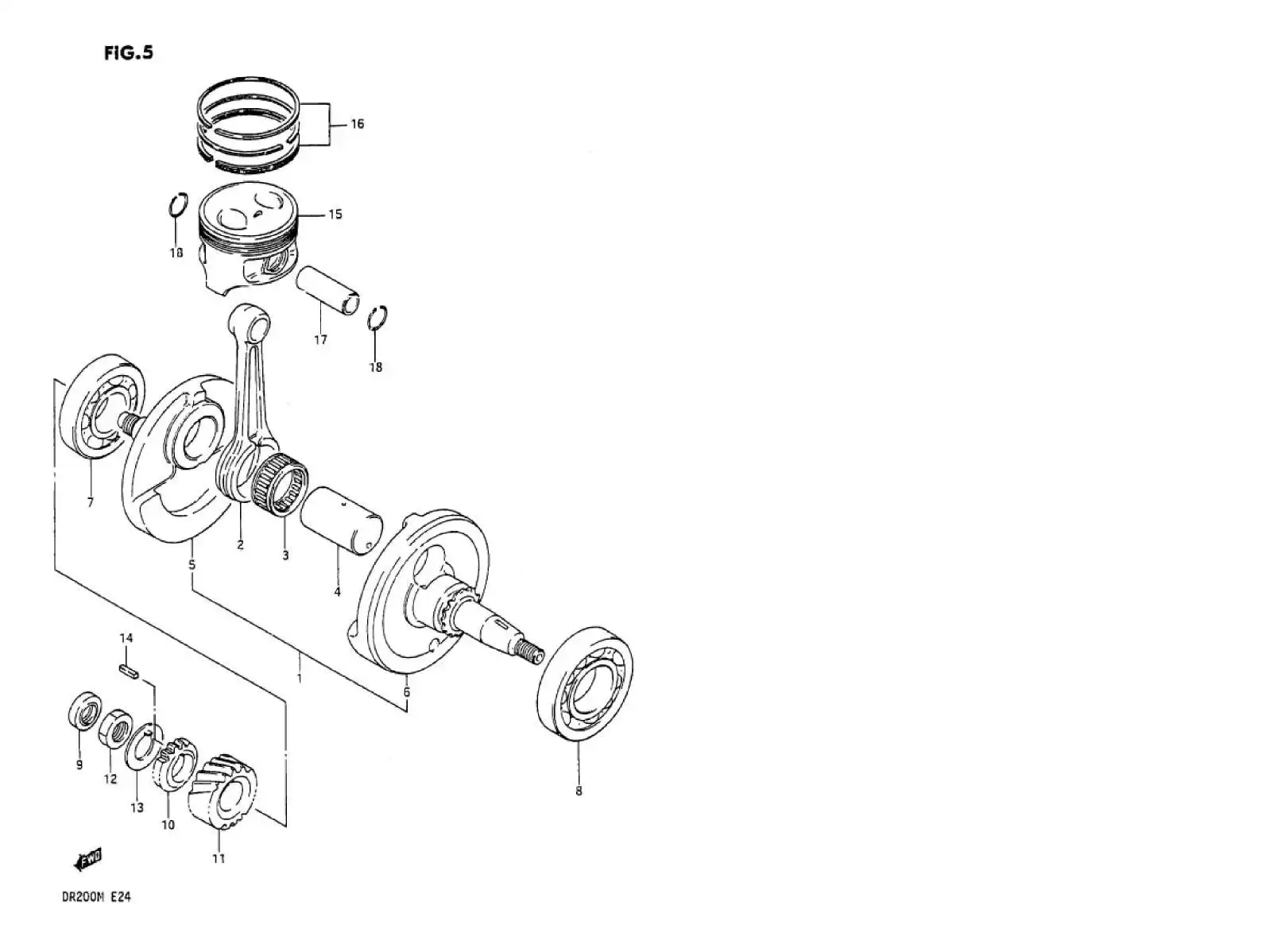 A Connecting Rod Suzuki Yoshiparts