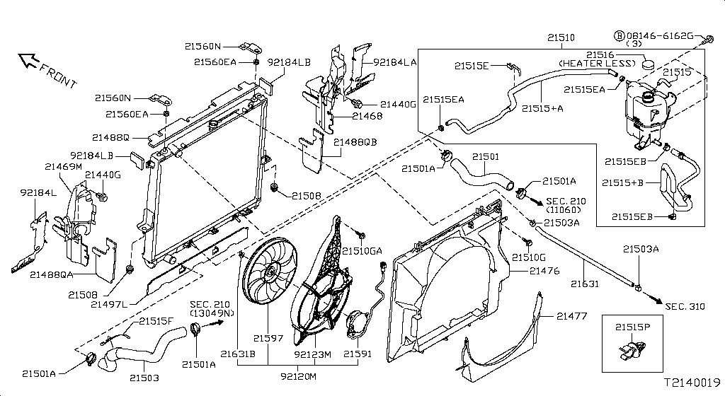 Eb A Fan Cooling Nissan Yoshiparts