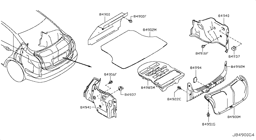 84966 EW00A Finisher Nissan YoshiParts