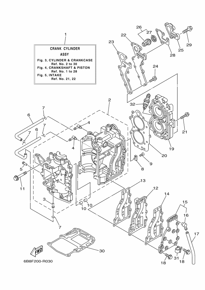 B A Gasket Head Cover Yamaha Yoshiparts