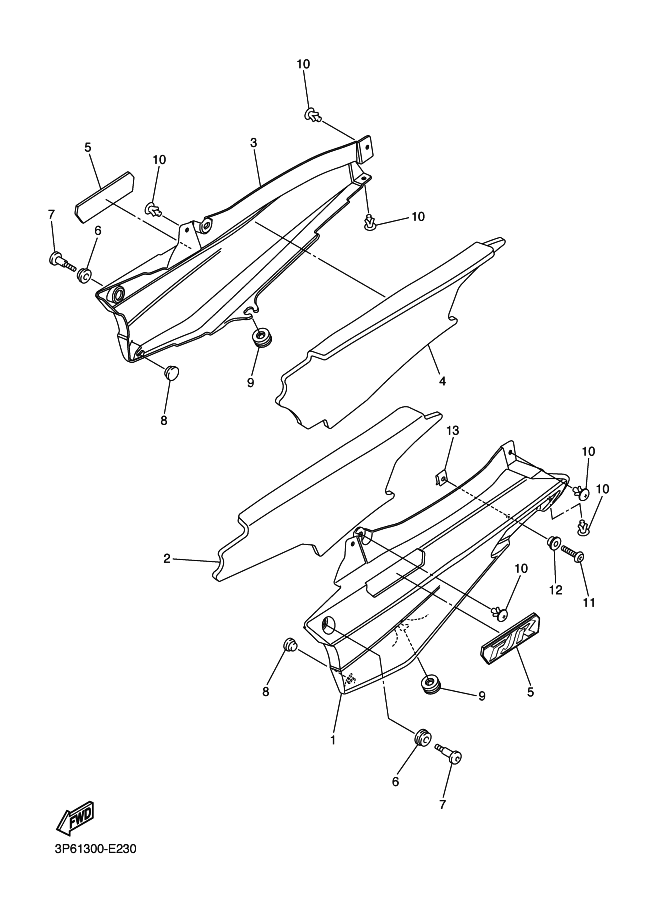 3P6 21747 00 00 ダンパ Yamaha YoshiParts