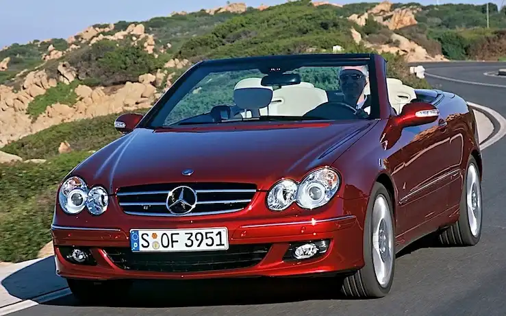 Mercedes CLK CLK 200 / CLK 240 / CLK 280
 CLK 320 / CLK 320 CDI / CLK 350
 CLK 500 / CLK 550
 CLK 55 AMG / CLK 63 AMG