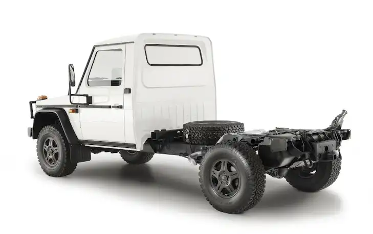 Mercedes G CHASSIS WITH CAB