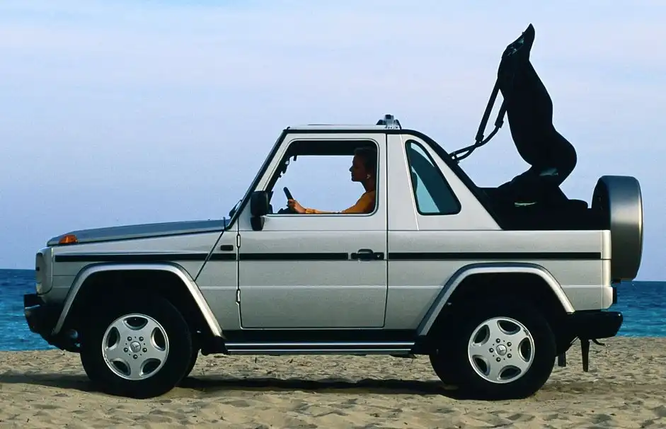 Mercedes G 200 GE / 230 GE / 250 GD
 300 GD / 300 GE / 350 GDT
 G 230
 G 300 D / G 300 / G 350 D / G 300 D / G 320 / G 320 CDI / G 350
 G 400 CDI
 G 500
 G 36 AMG / G 55 AMG