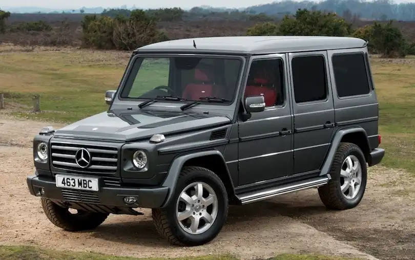Mercedes G 200 GE / 230 GE / 250 GD
 300 GD / 300GE / 350GD
 500GE
 G 230 / G 270 CDI
 G 300 / G300 D / G 320 / G 320 CDI / G 350D / G350
 G 400 CDI
 G 500 / G 550
 G 55 AMG / G 550 4X4² USA
 G36 AMG / G65 AMG / AMG G63