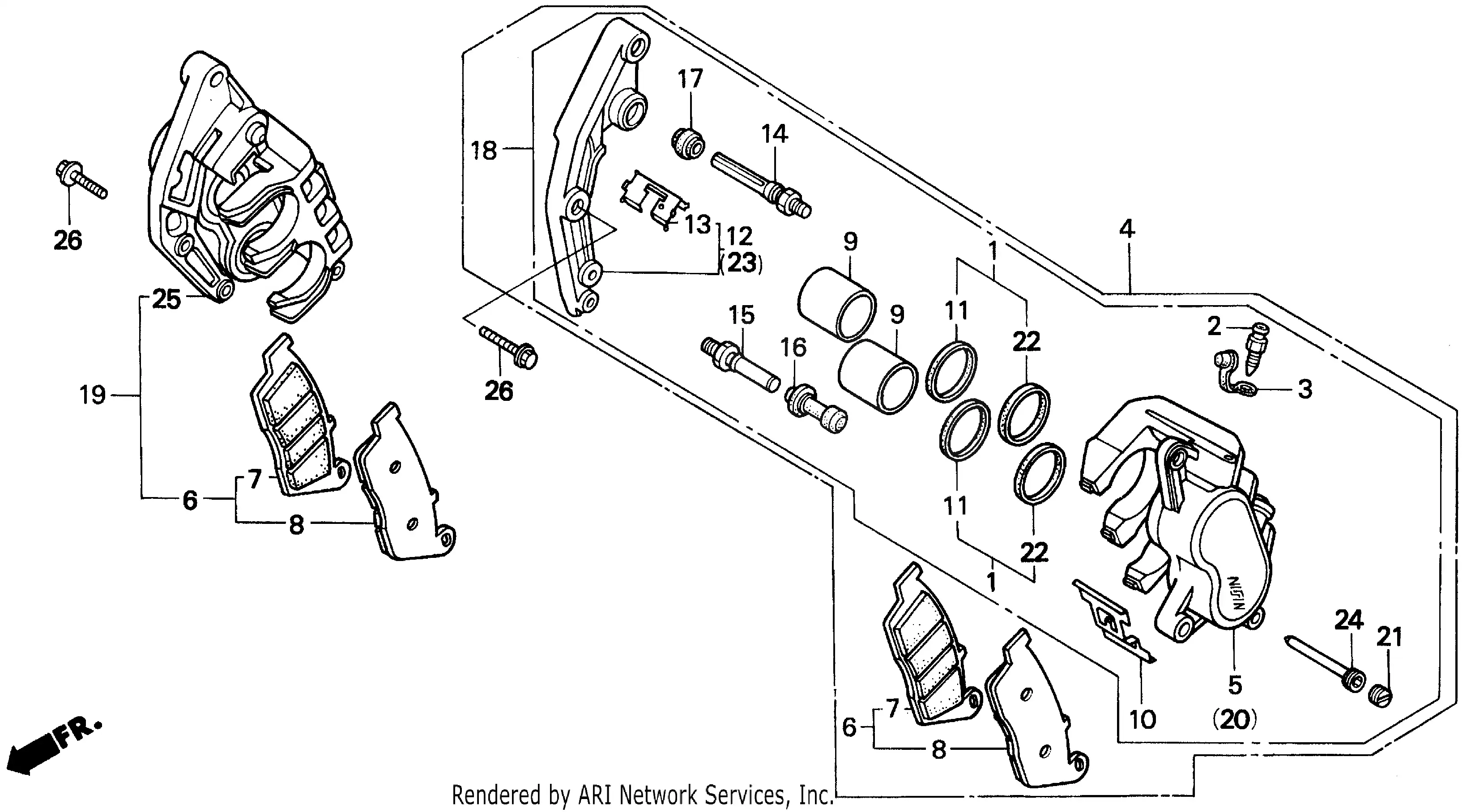 Front Brake Caliper
