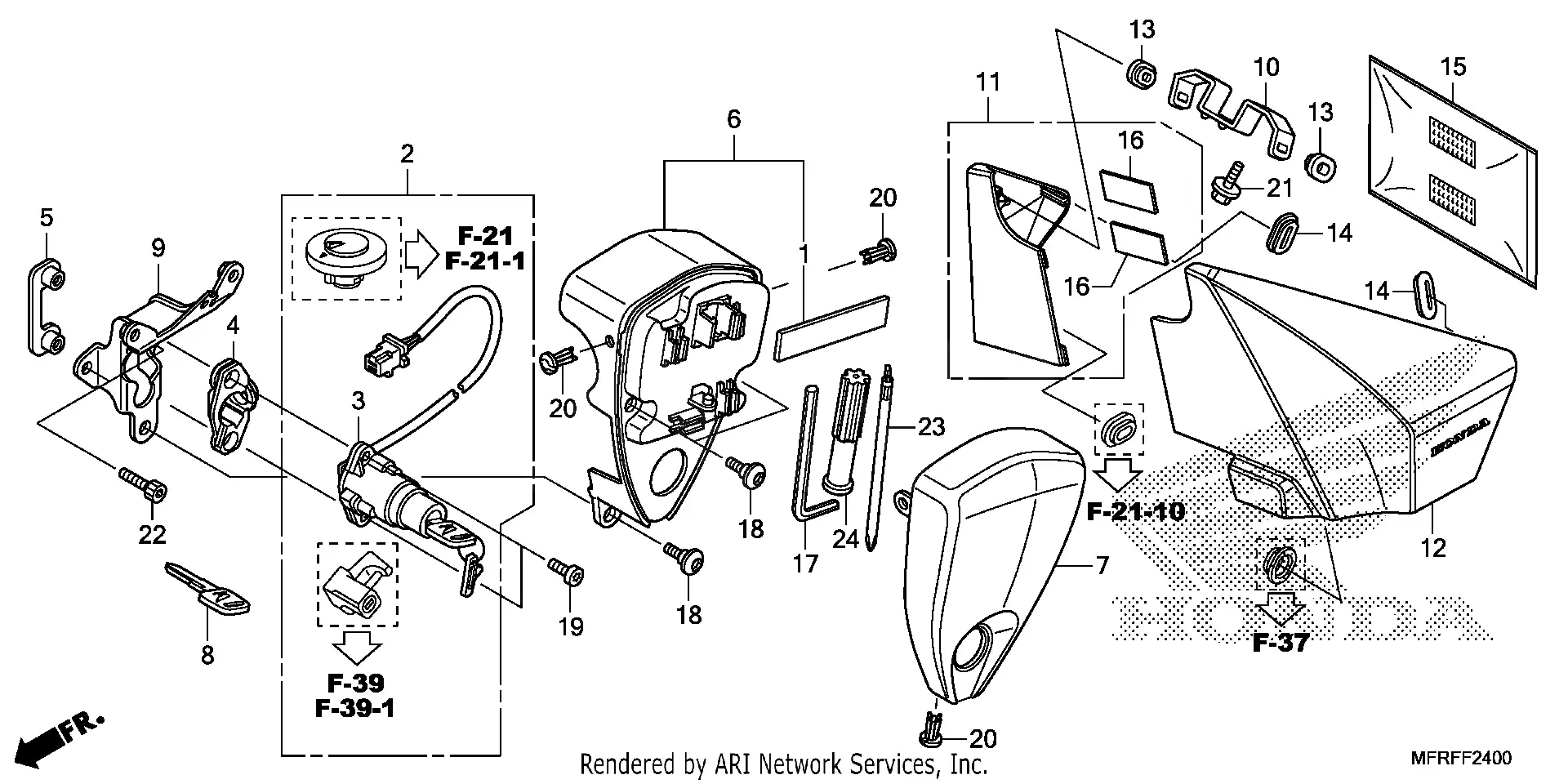Side Cover Tools Combination Switch