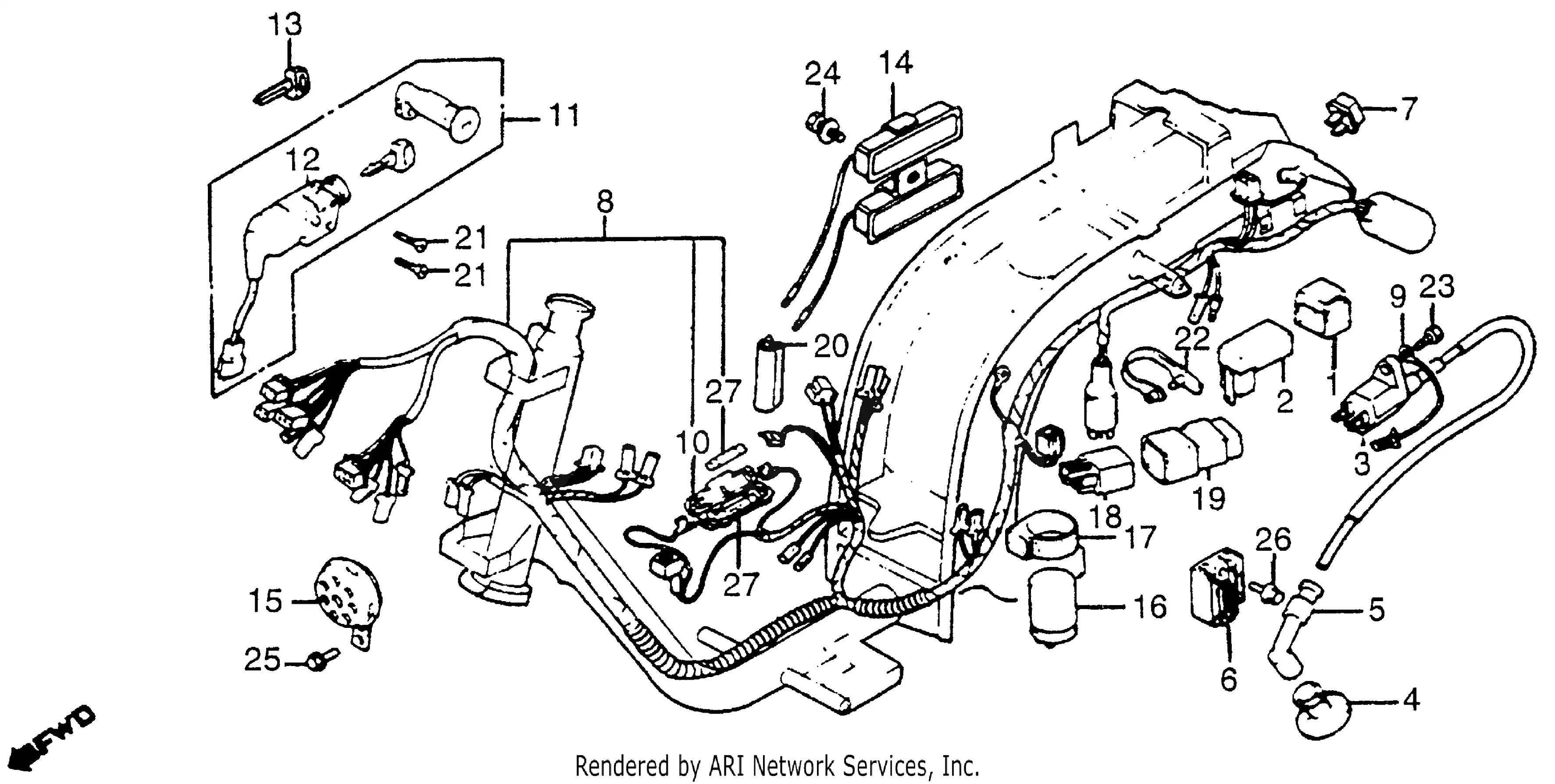 Wire Harness, Ignition Coil