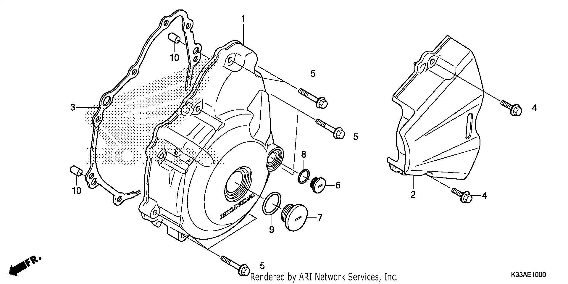Left Crankcase Cover