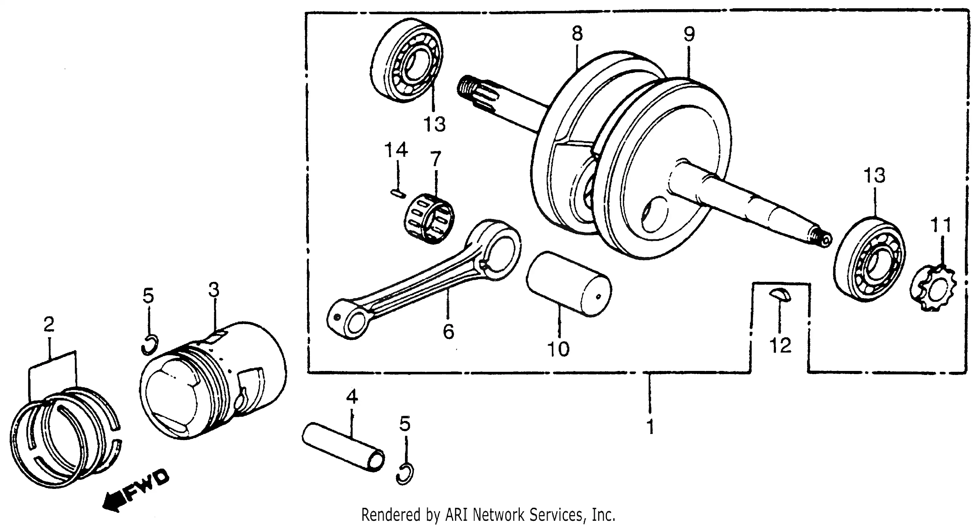 Crankshaft Piston