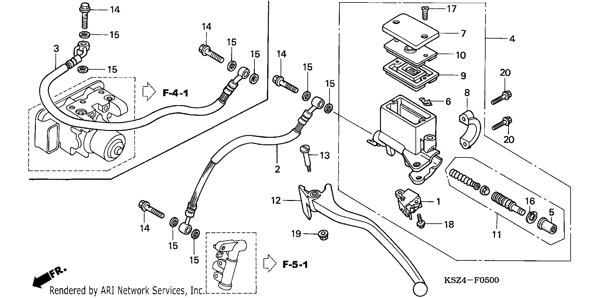 Rear Brake Master Cylinder