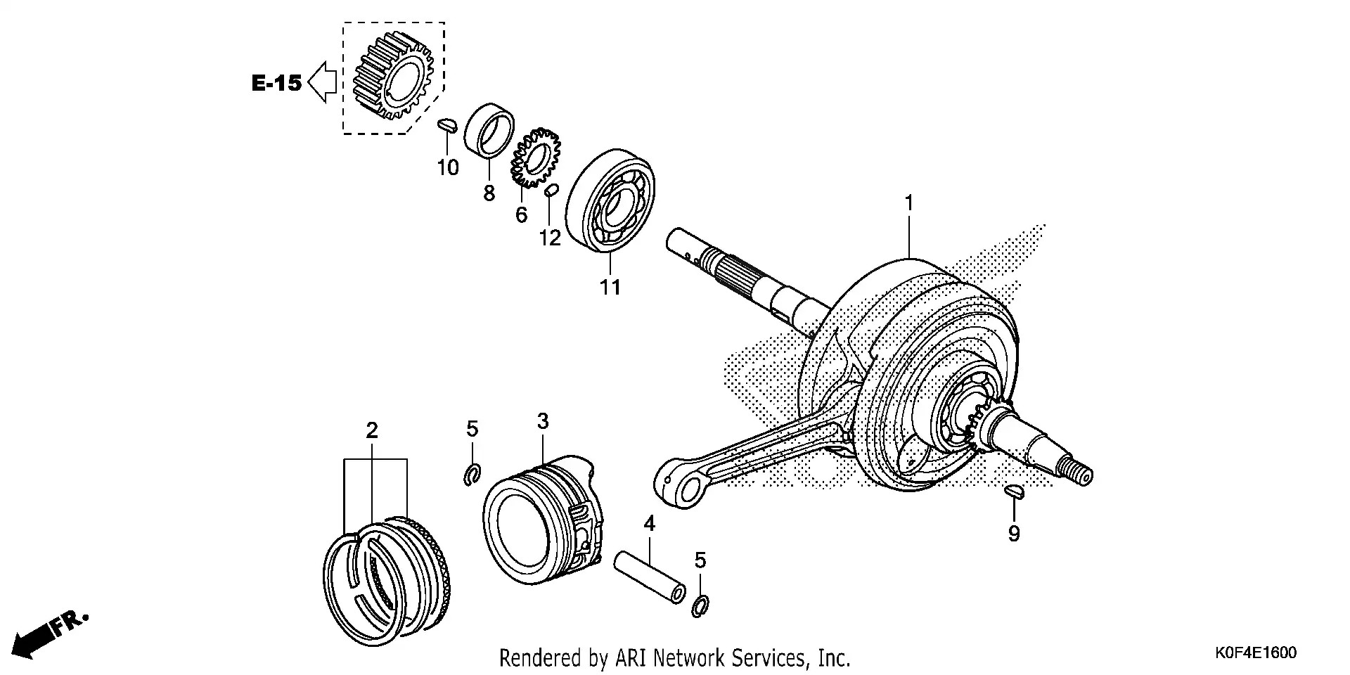 Crankshaft Piston