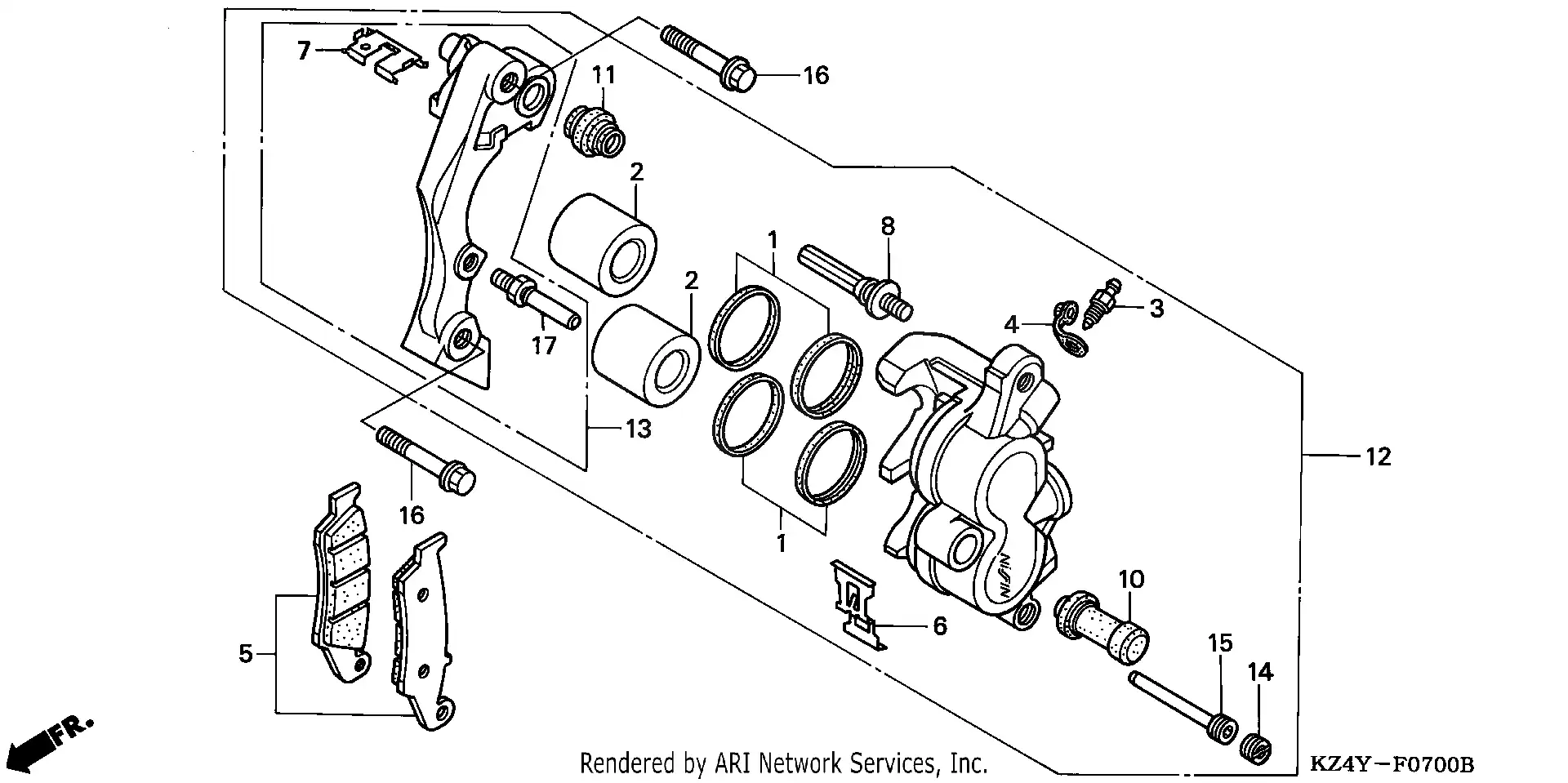 Front Brake Caliper