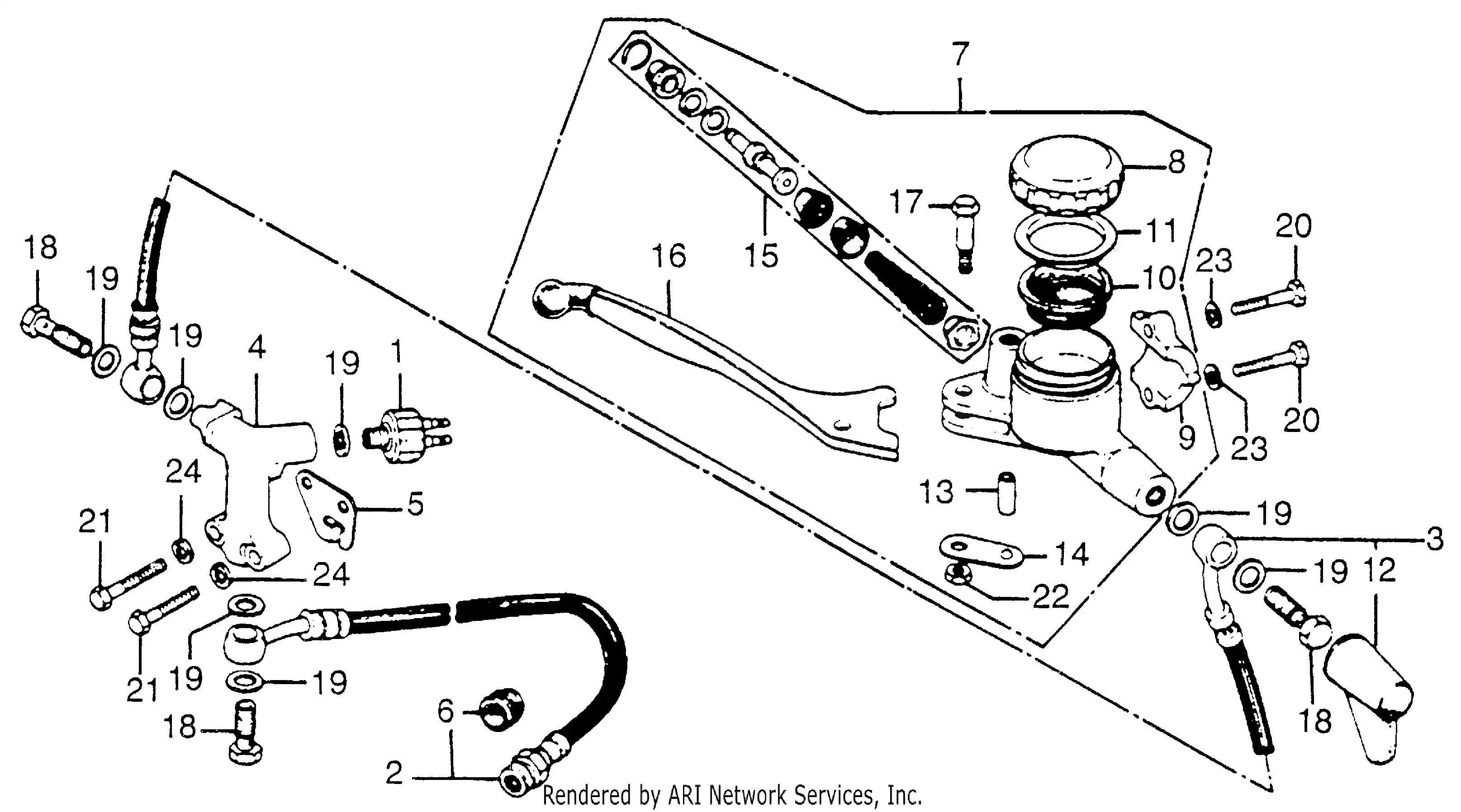 Front Brake Master Cylinder
