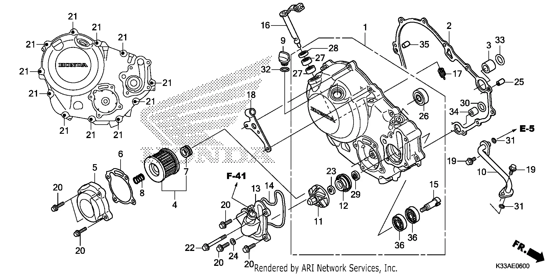 Right Crankcase Cover