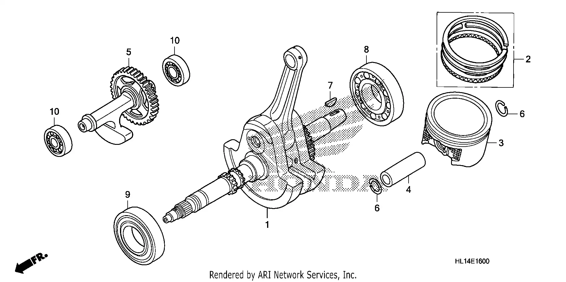 Crankshaft Piston