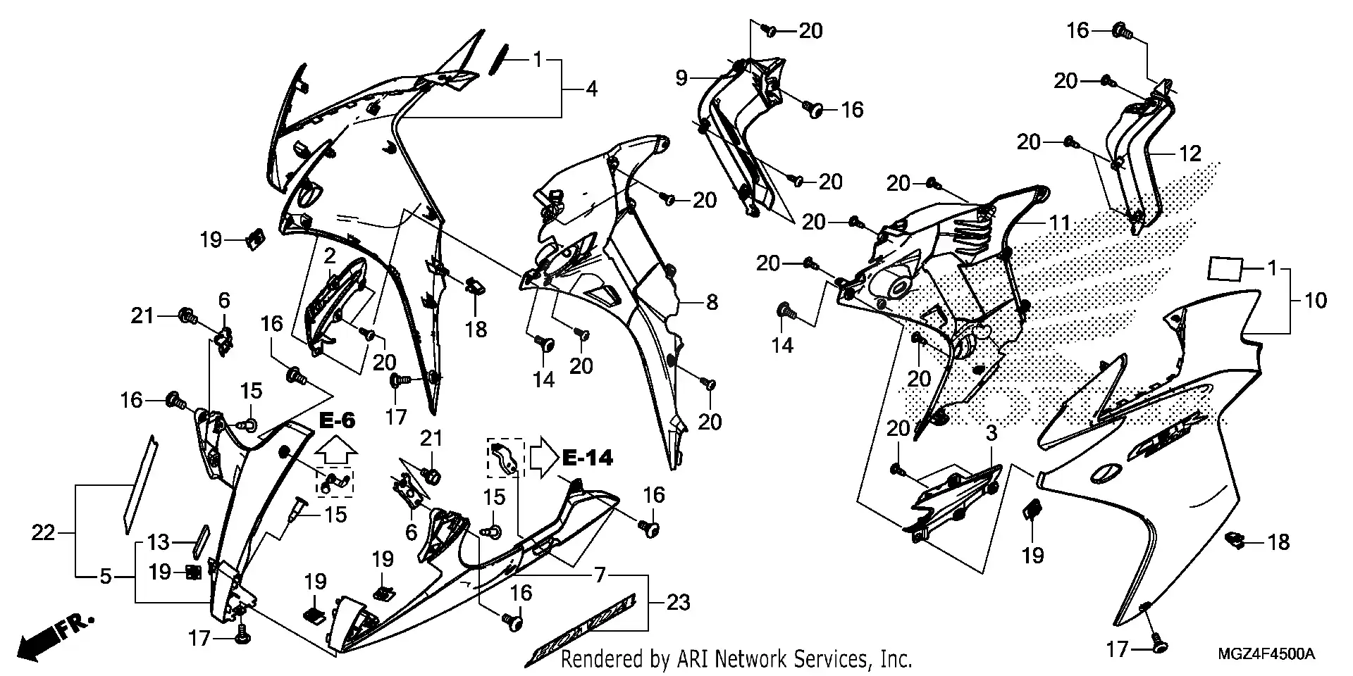 Middle Cowl
