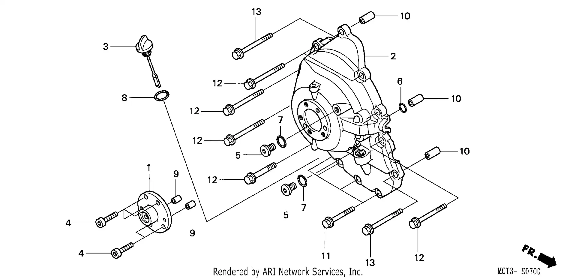 Right Crankcase Cover