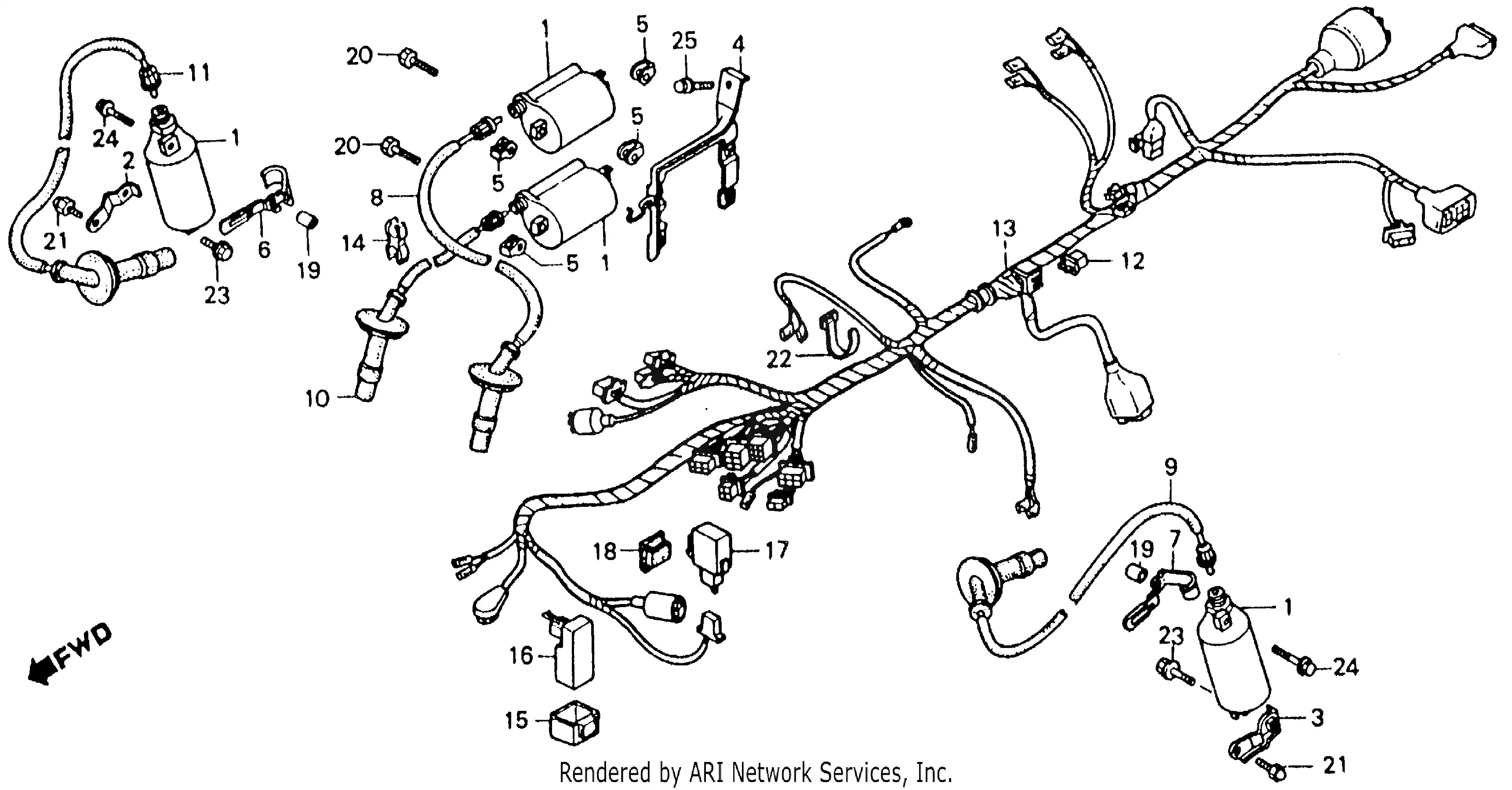 Wire Harness, Ignition Coil