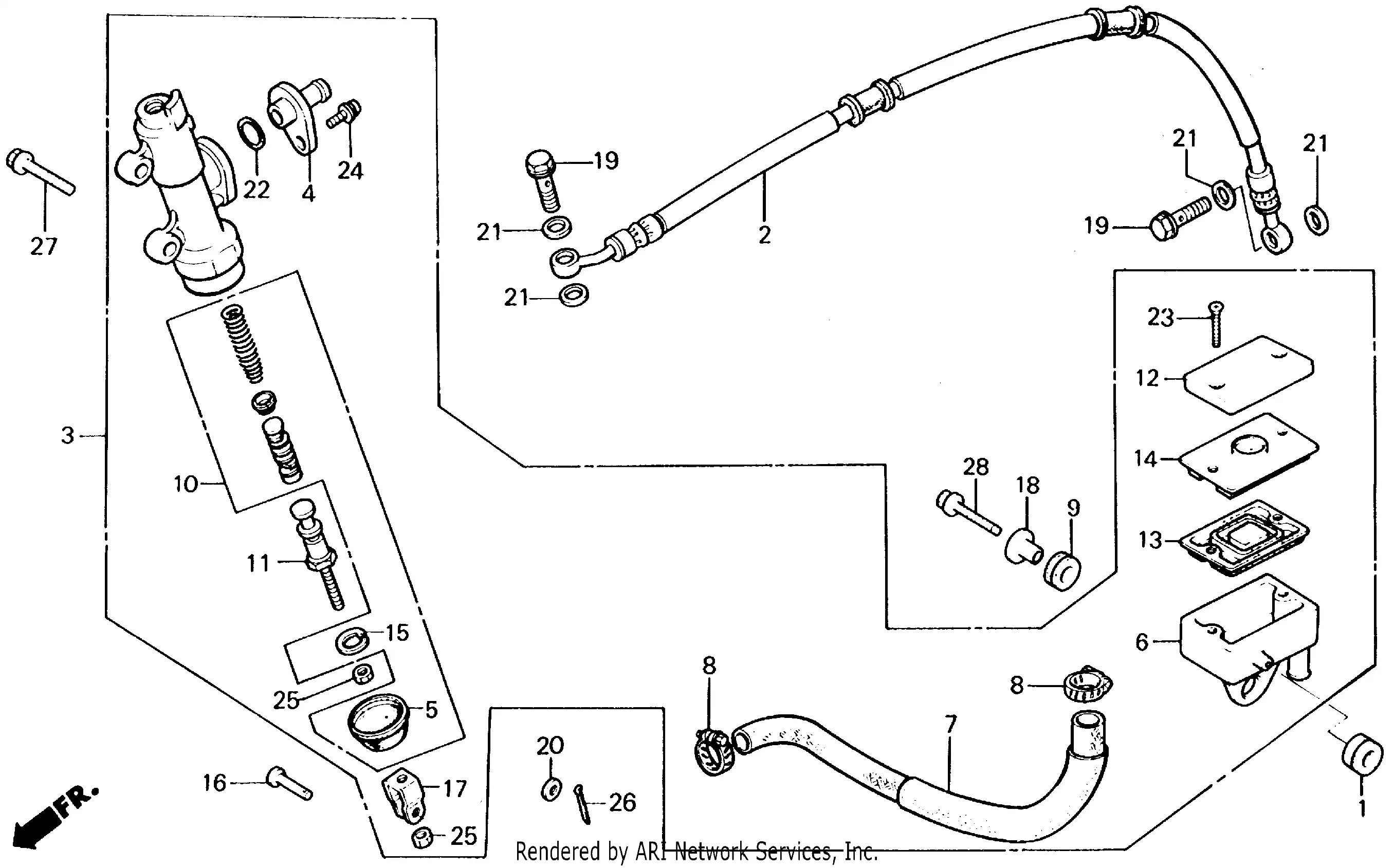 Rear Brake Master Cylinder