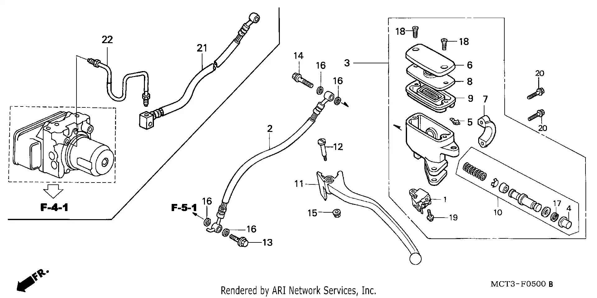 Rear Brake Master