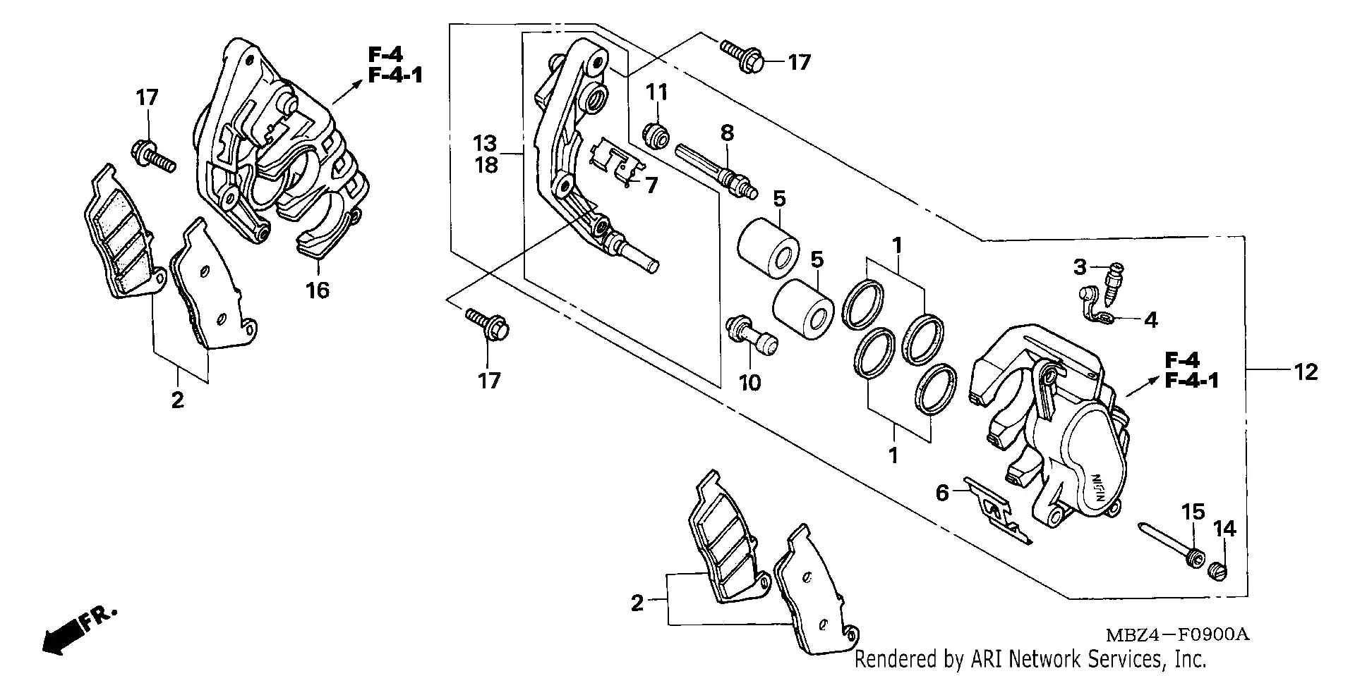 Front Brake Caliper