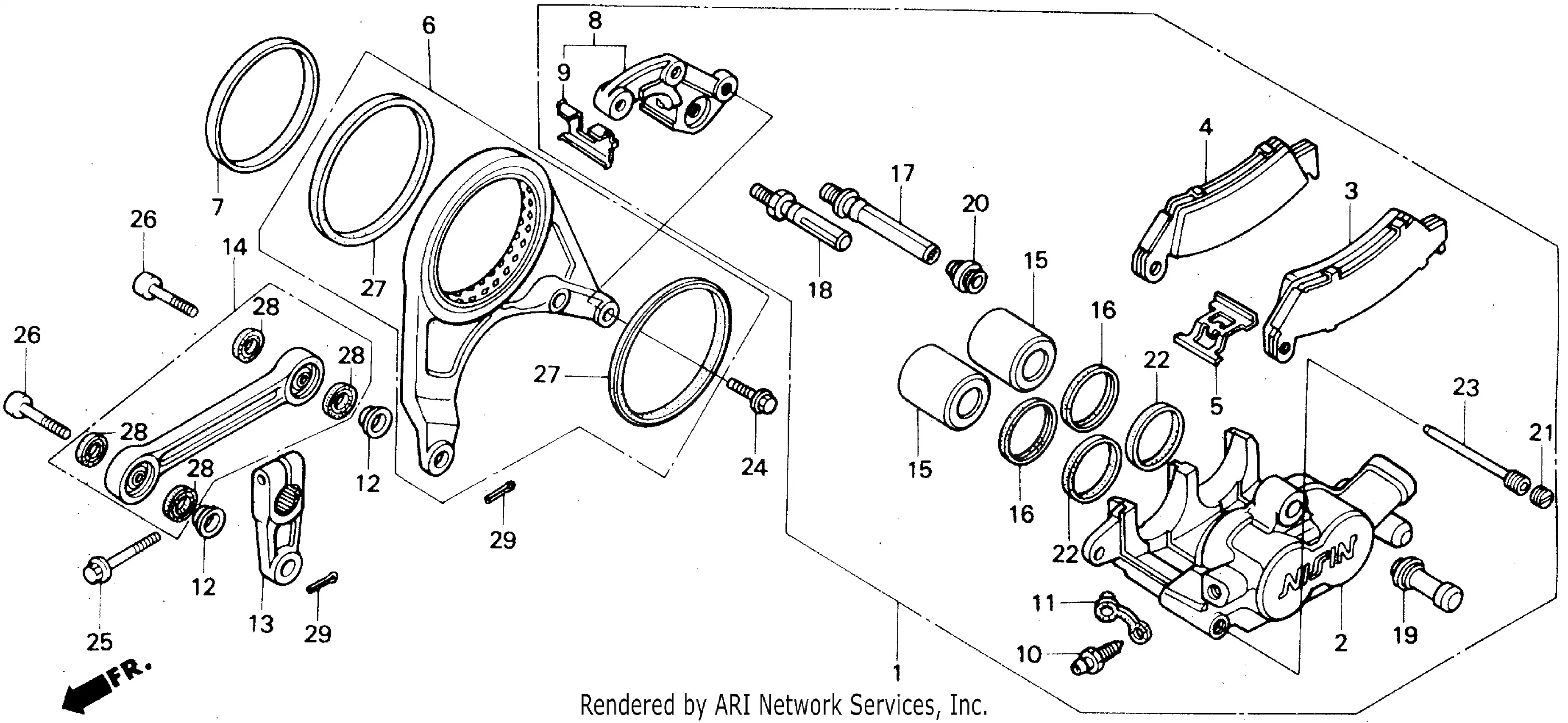 Rear Brake Caliper