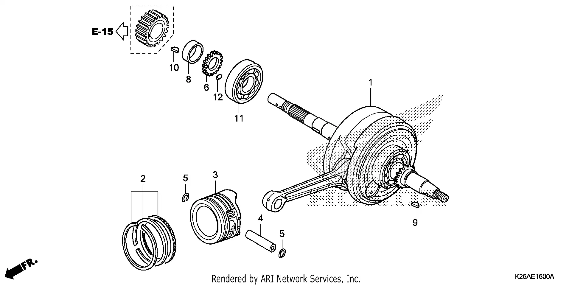 Crankshaft Piston