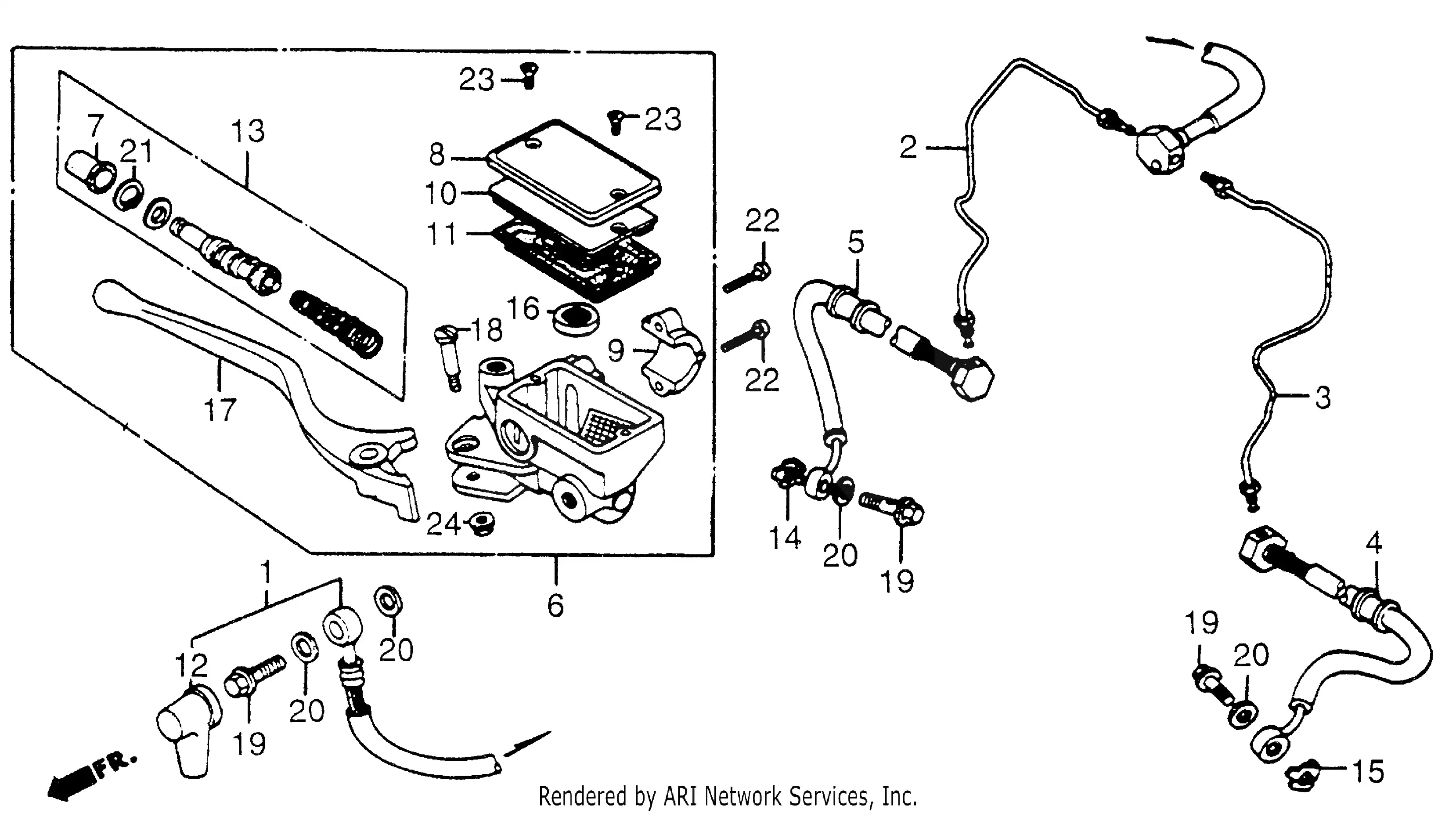 Front Brake Master Cylinder