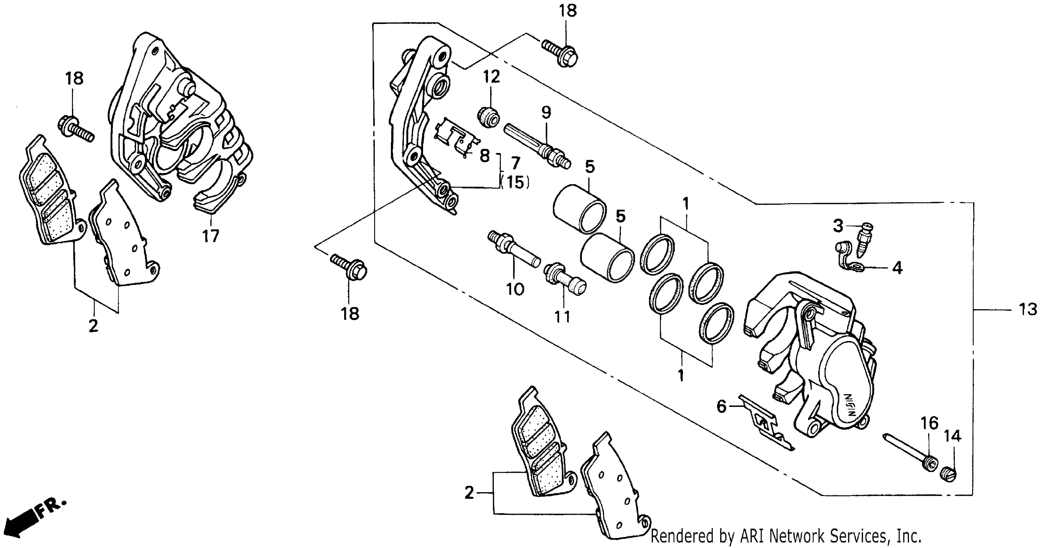 Front Brake Caliper
