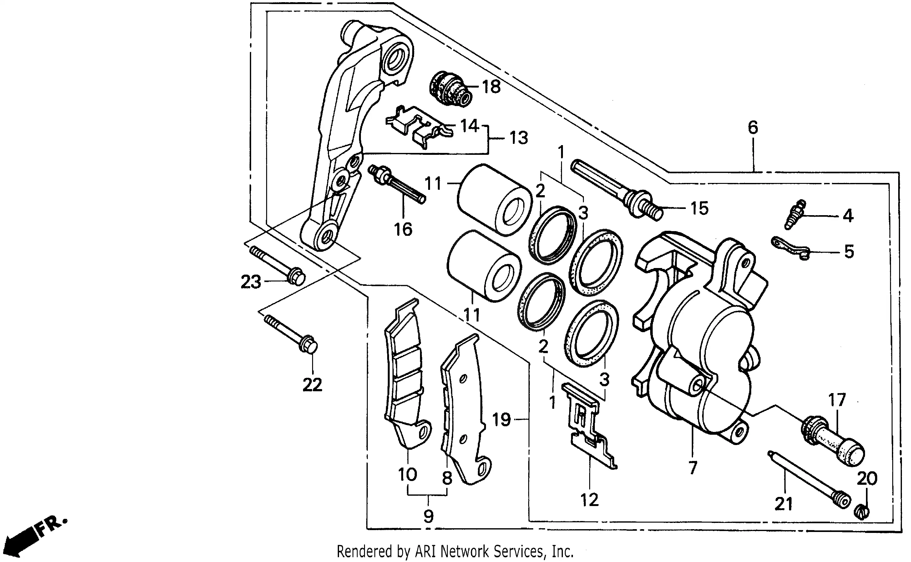 Front Brake Caliper