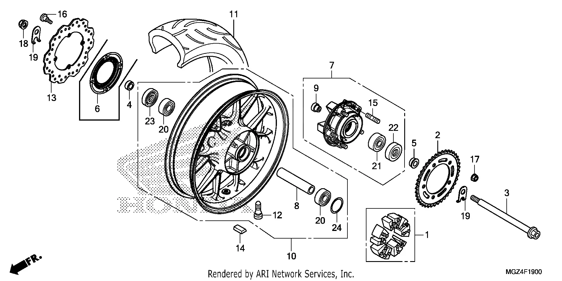 Rear Wheel