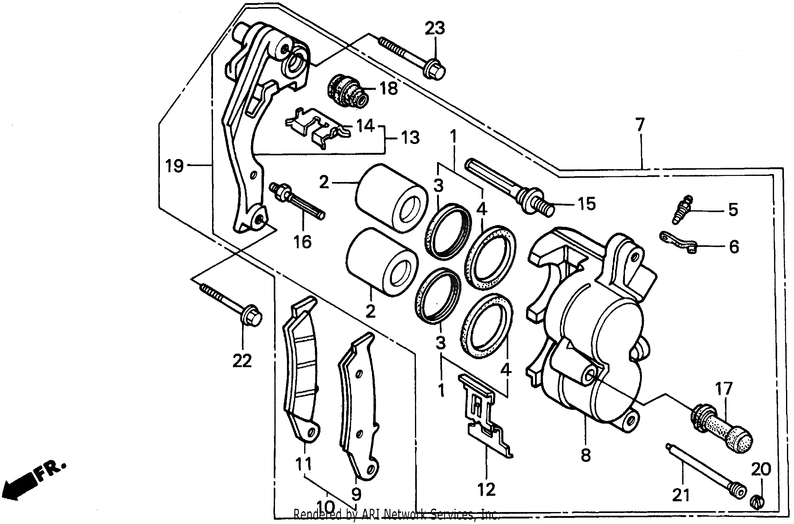 Front Brake Caliper