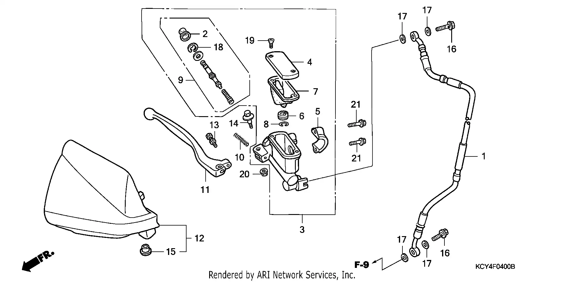 Front Brake Master Cylinder