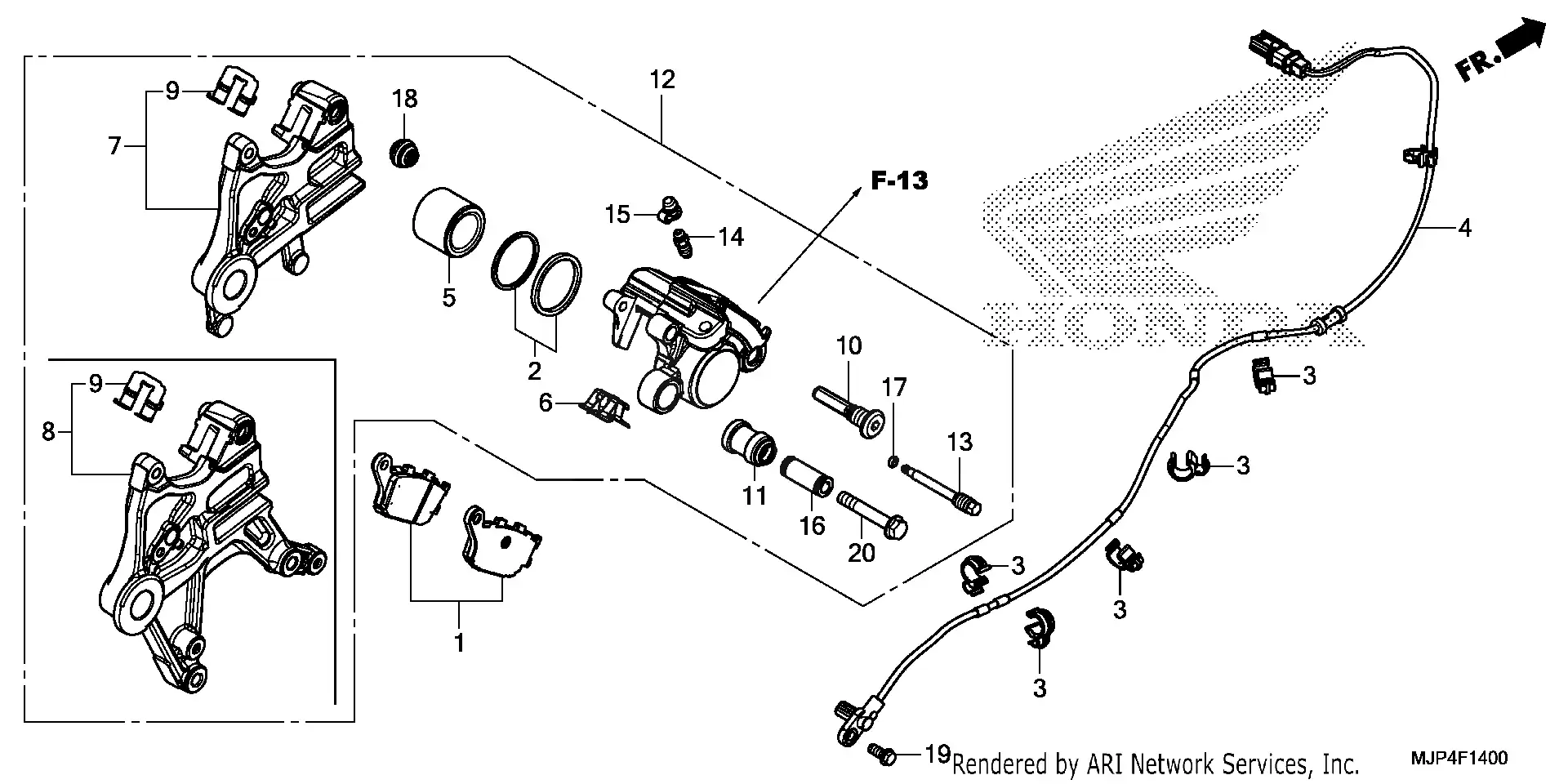 Rear Brake Caliper