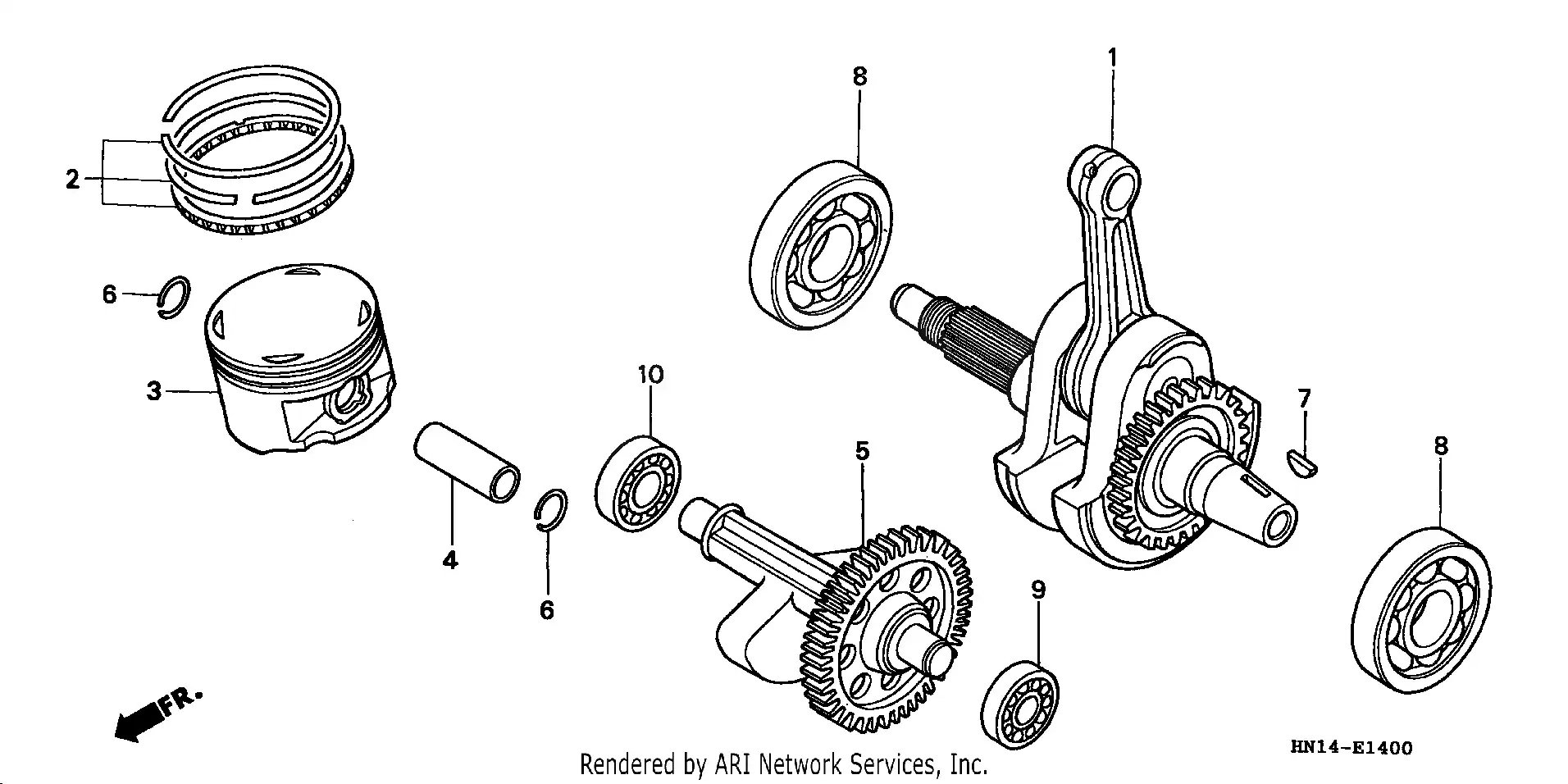 Crankshaft Piston