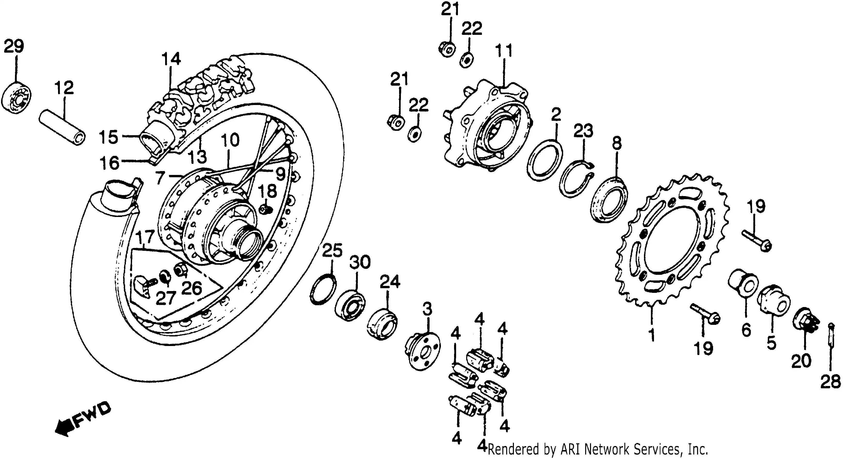 Rear Wheel