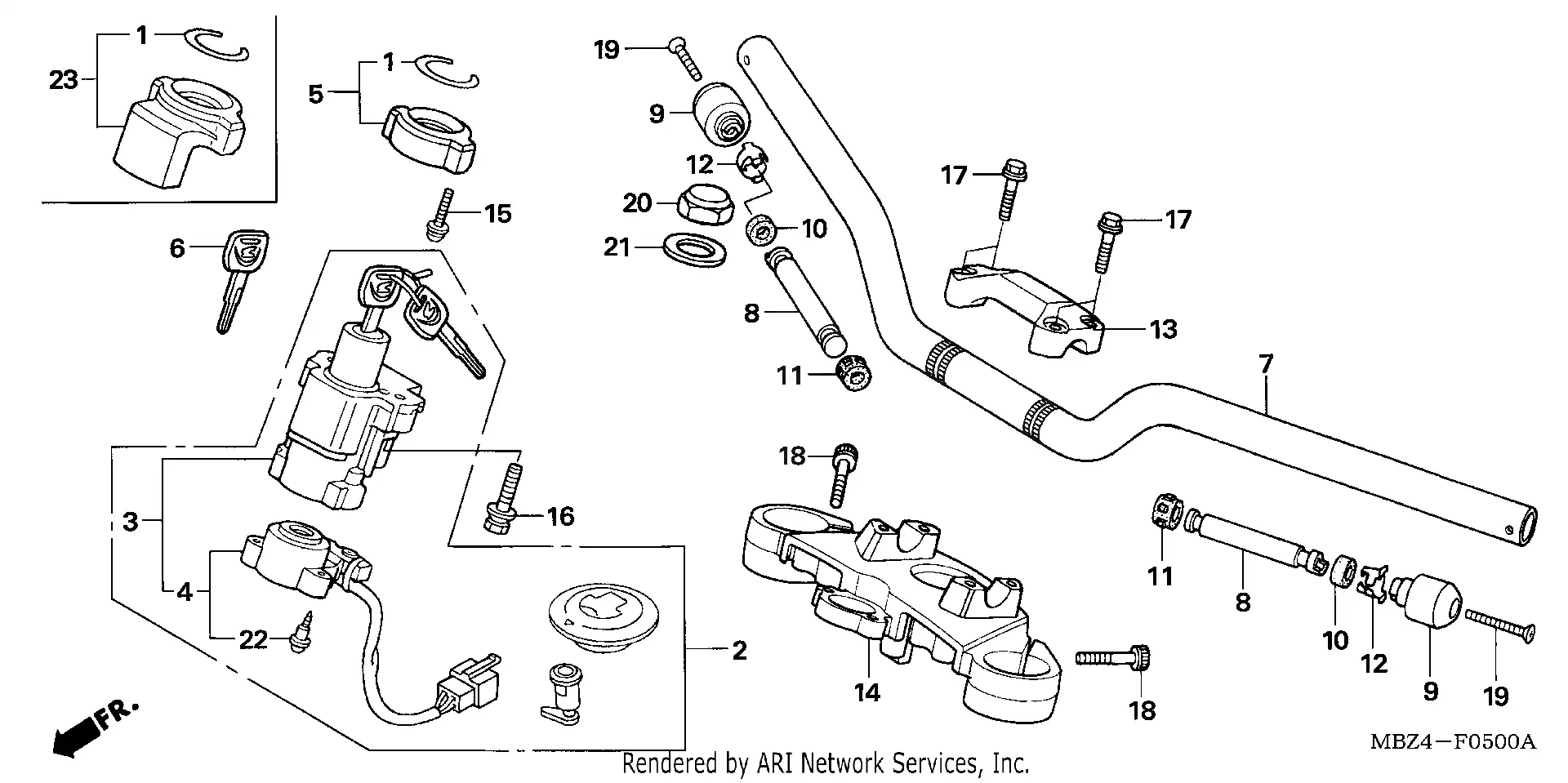 Handlebar Top Bridge