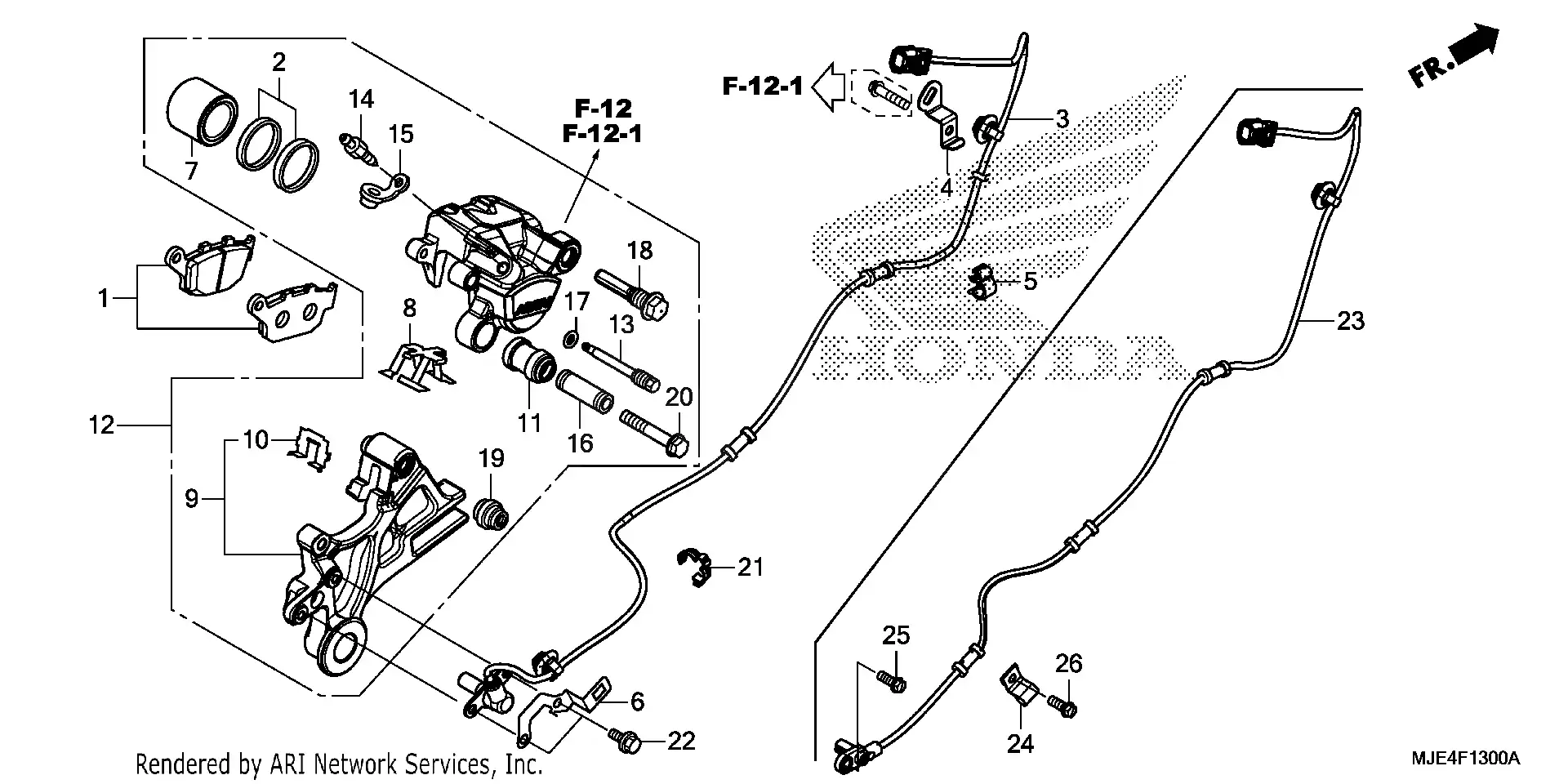 Rear Brake Caliper