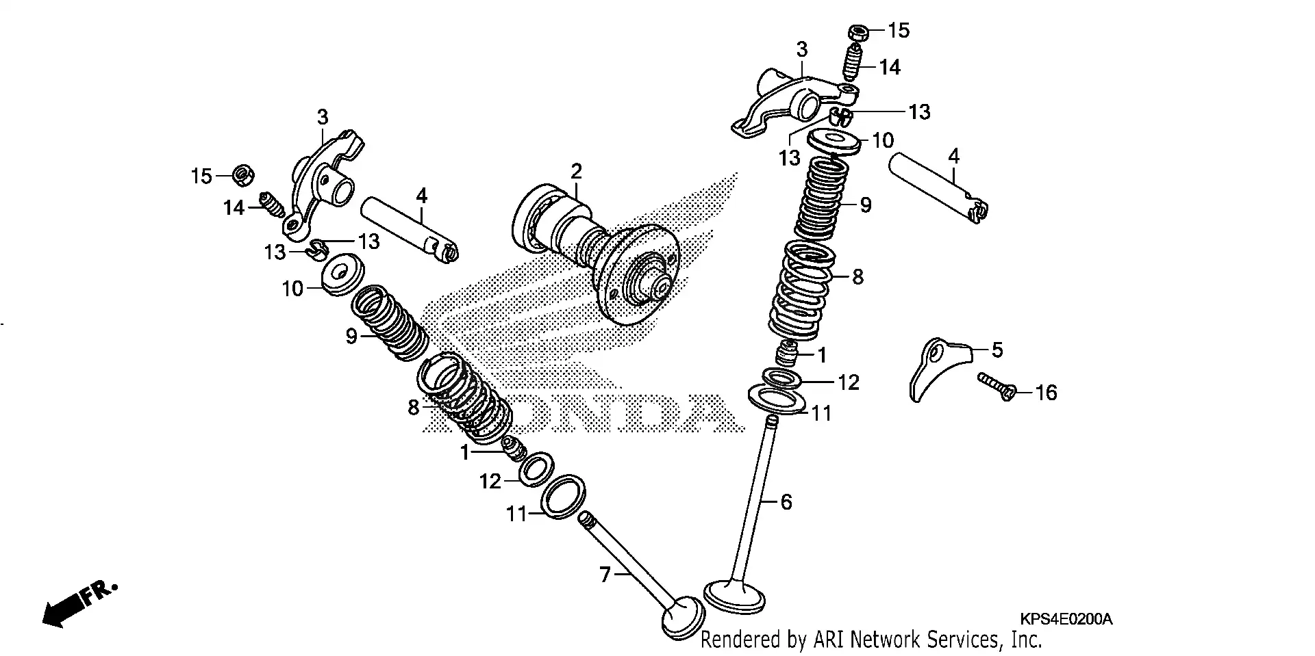 Camshaft + Valve