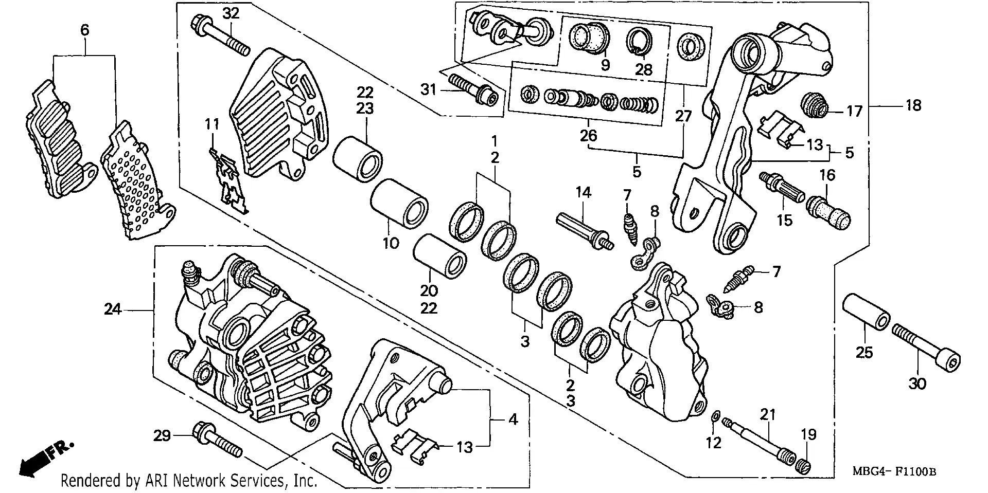 Front Brake Caliper