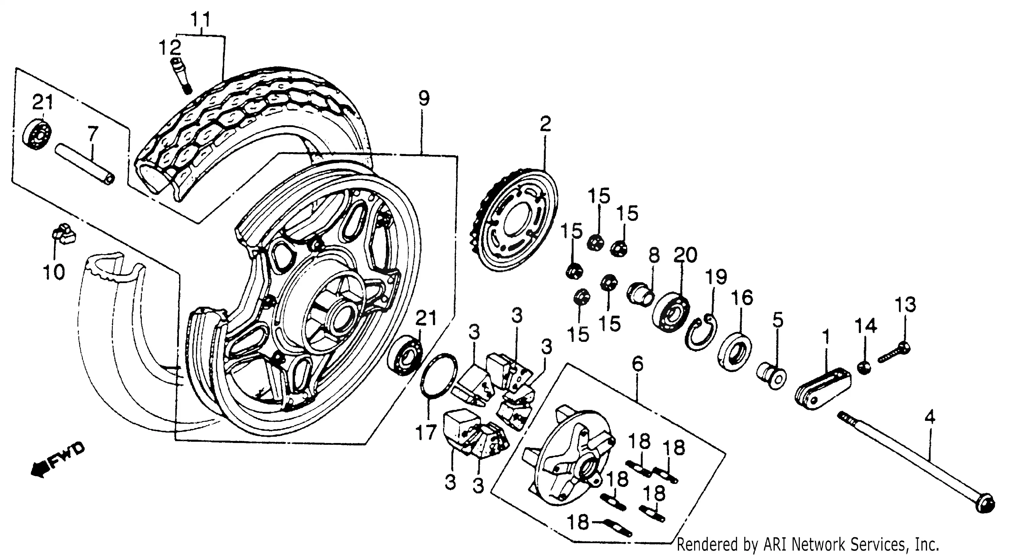 Rear Wheel