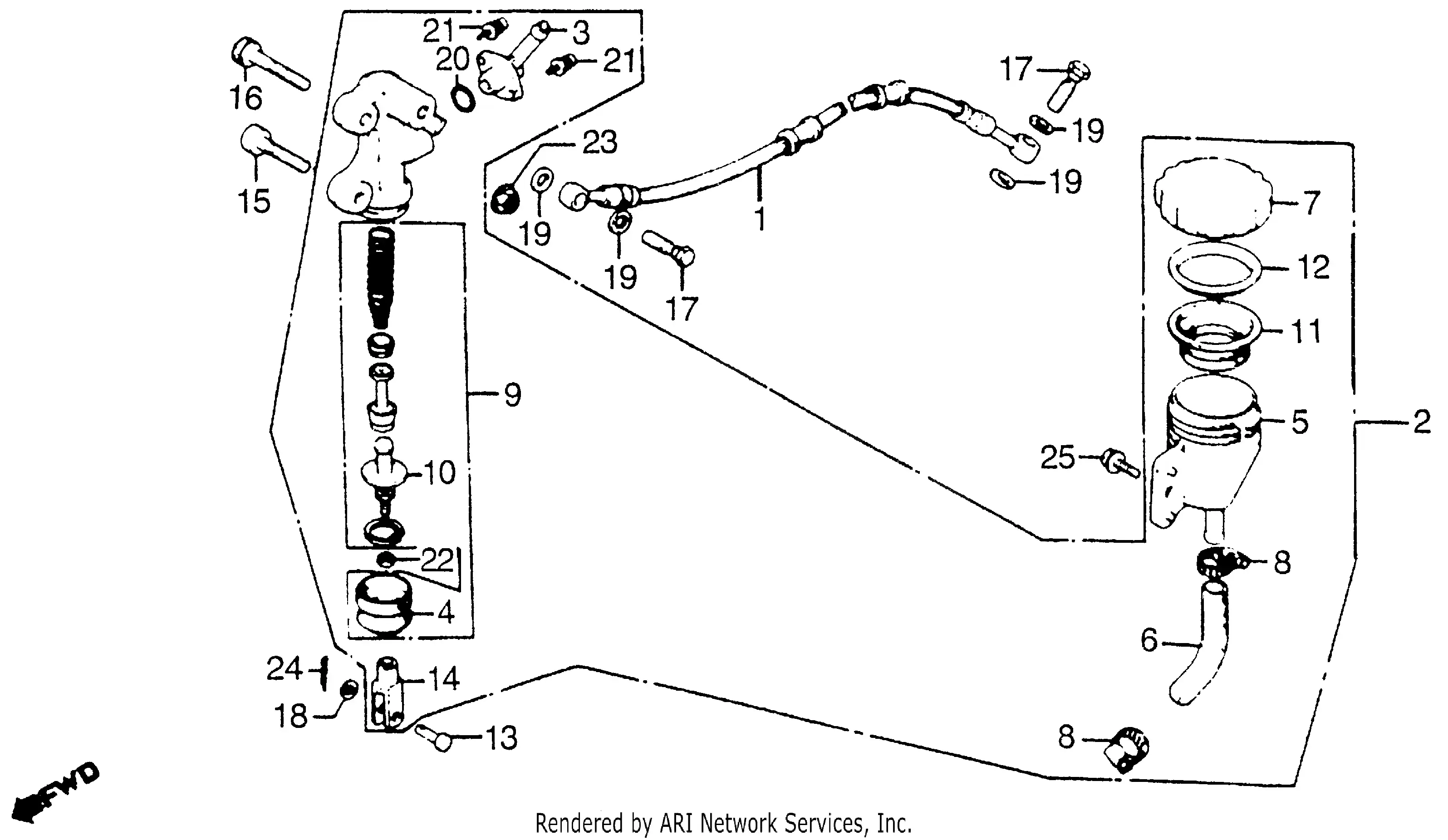 Rear Master Cylinder