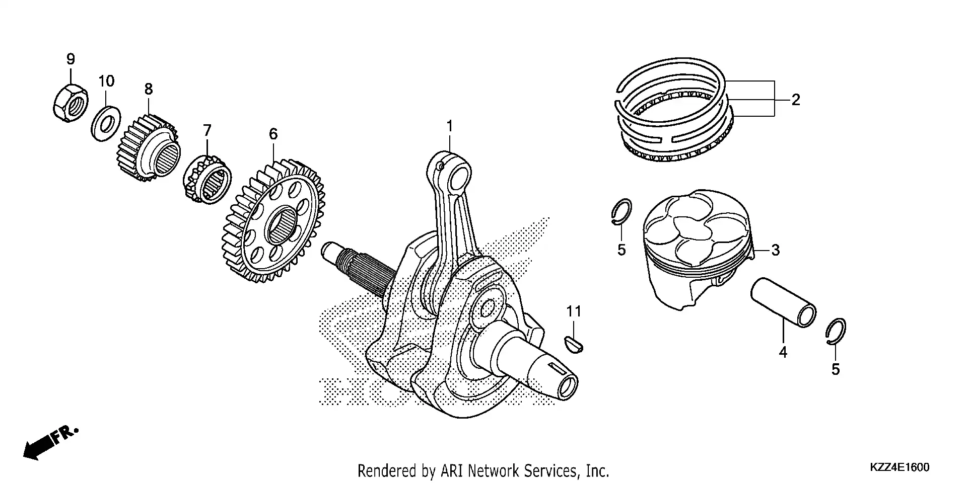 Crankshaft Piston