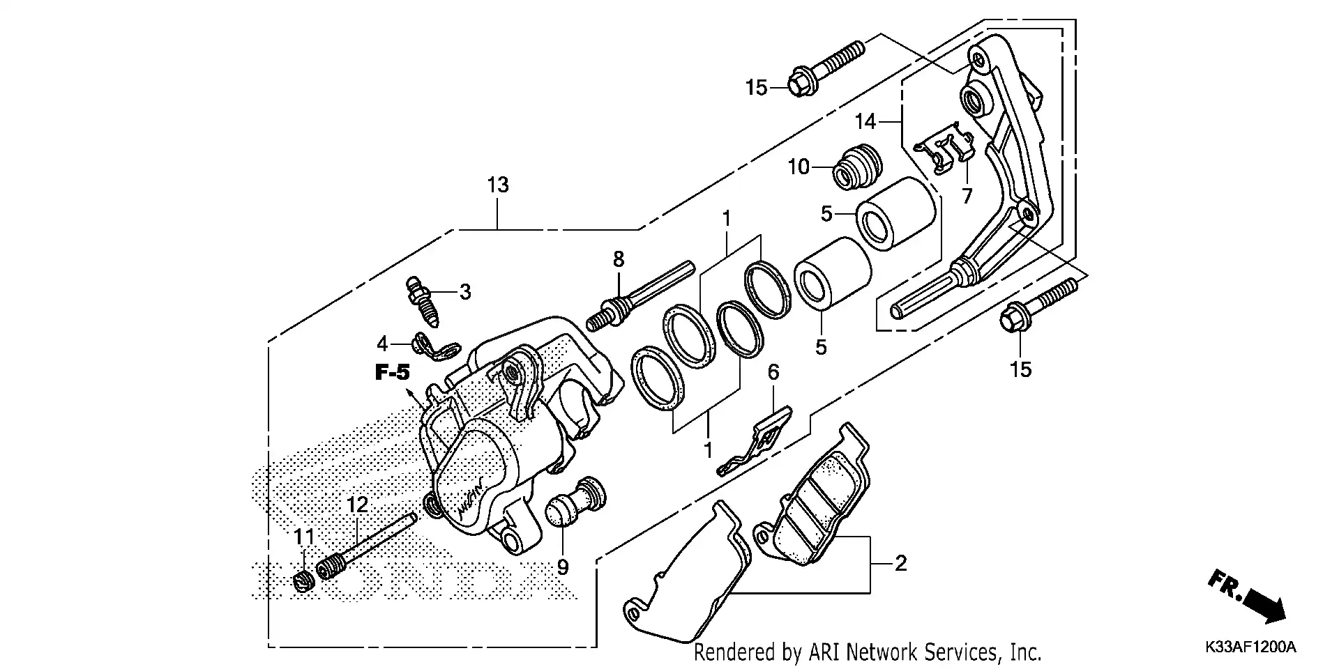 Front Brake Caliper