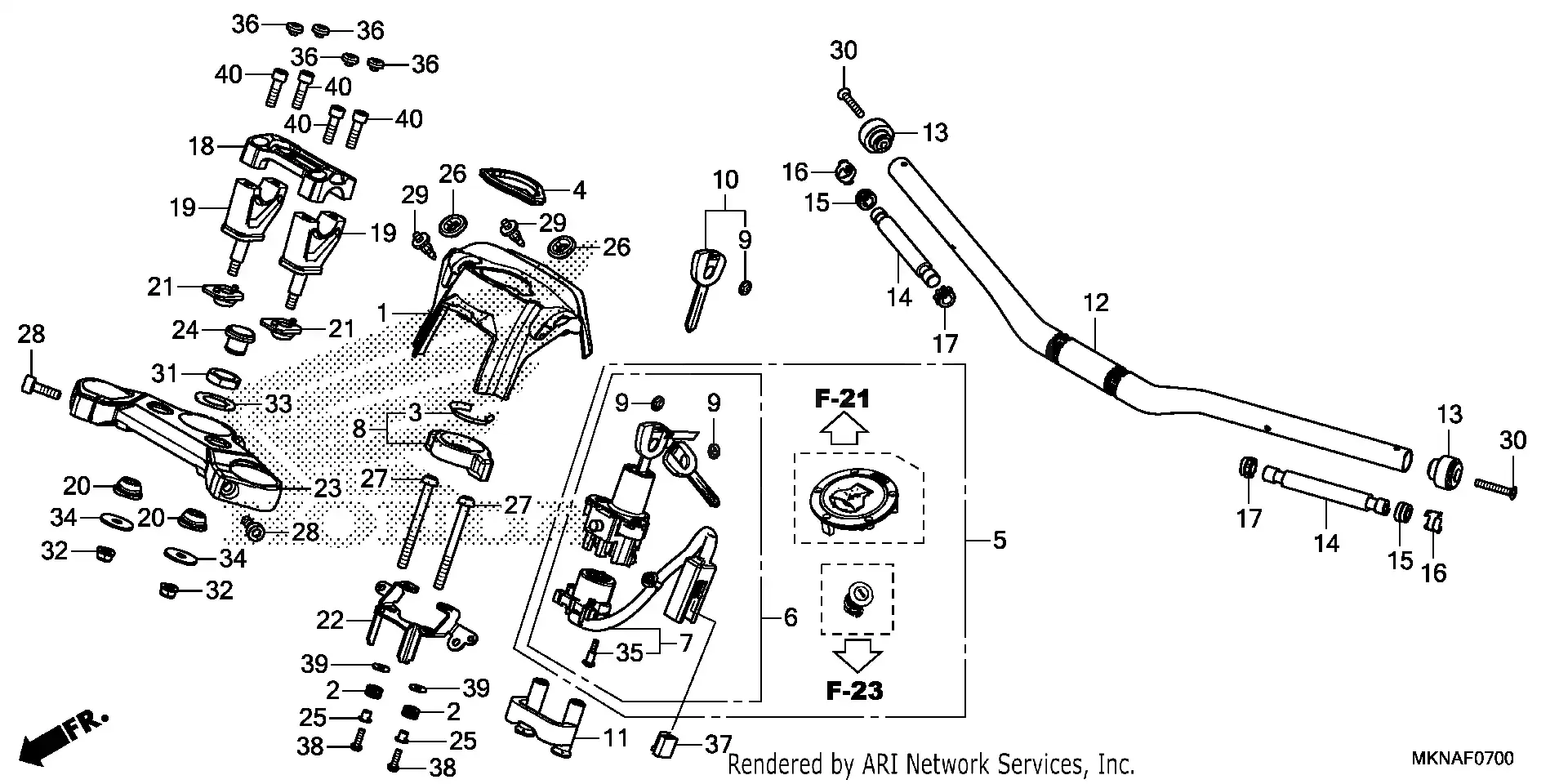 Handlebar Top Bridge