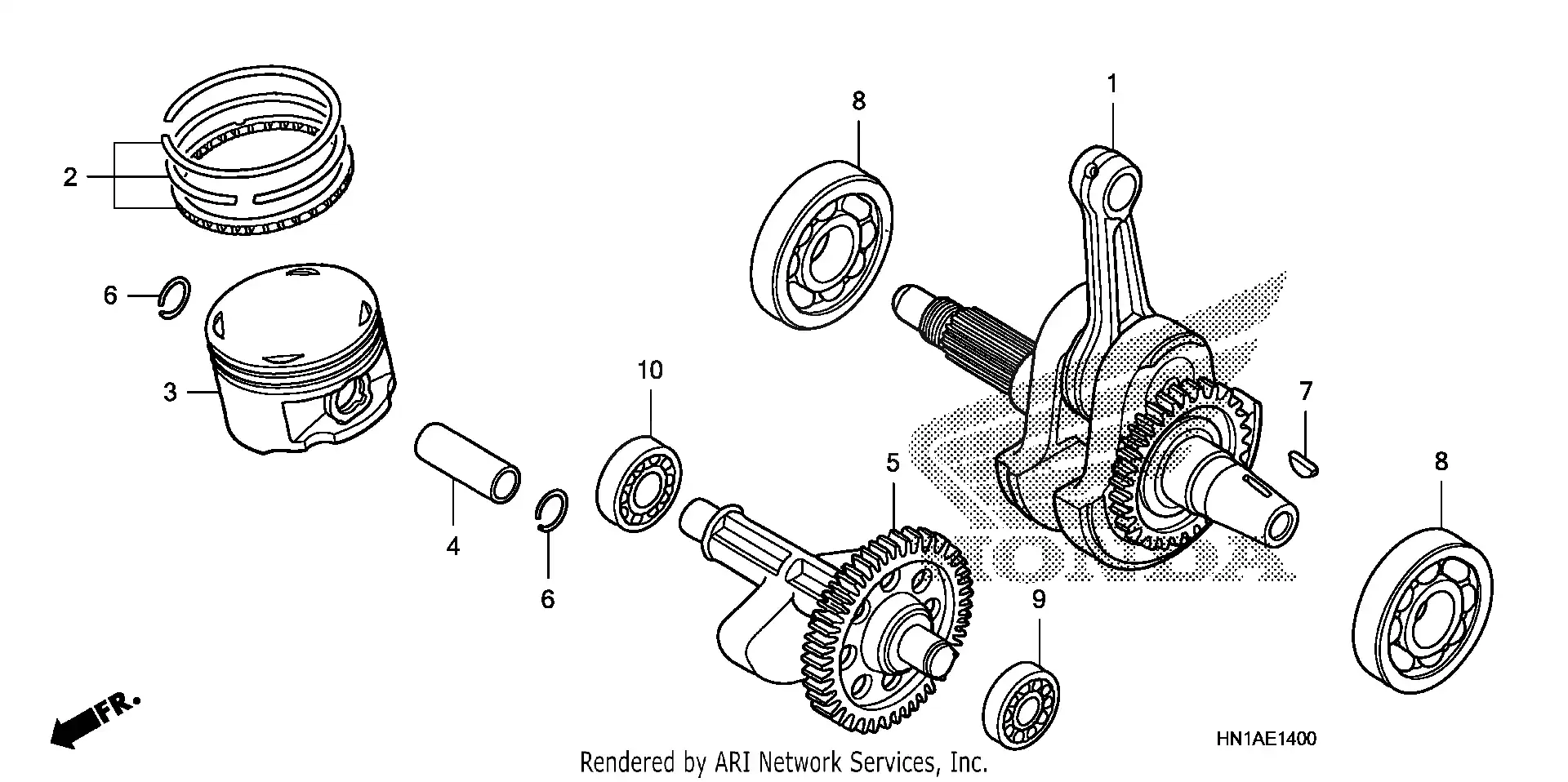 Crankshaft Piston