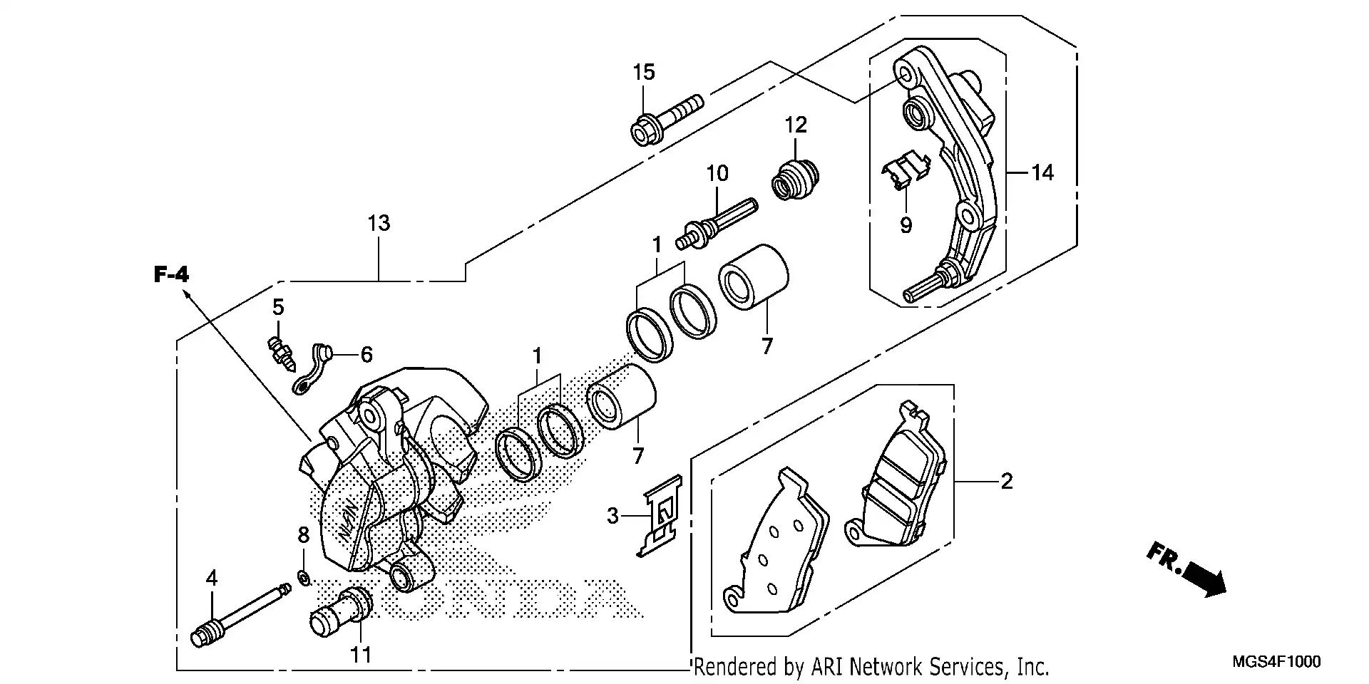 Front Brake Caliper