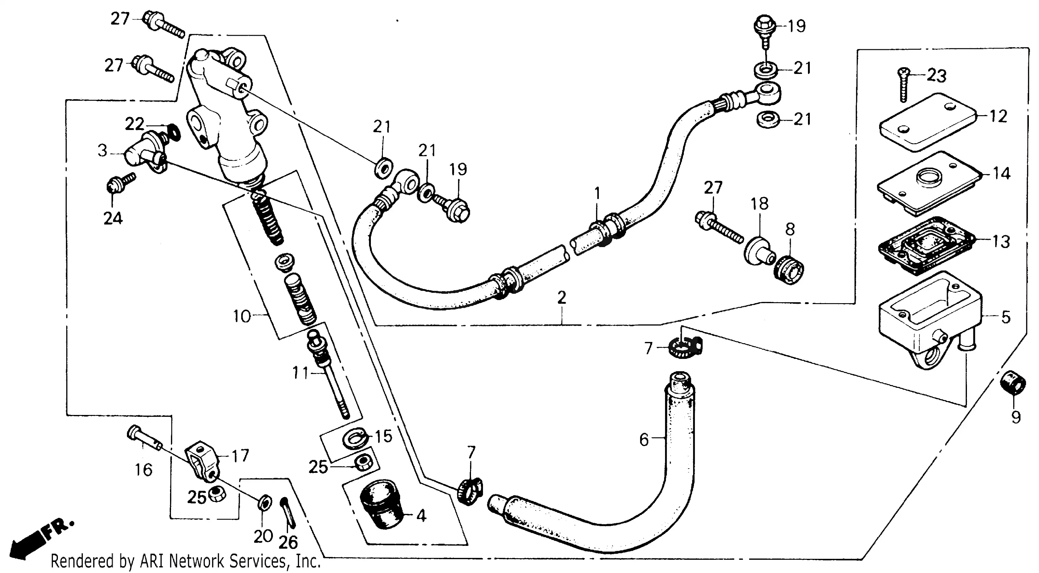 Rear Brake Master Cylinder